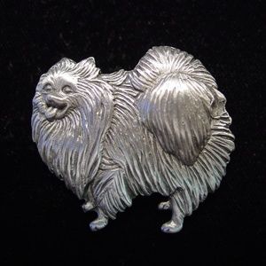 COPY - COPY - 🆕 ‘Pomeranian DOG' Pin Brooch